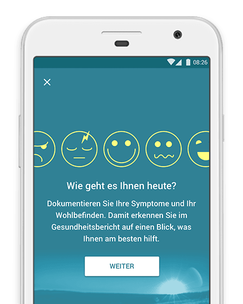 MS Symptomtagebuch MyTherapy App