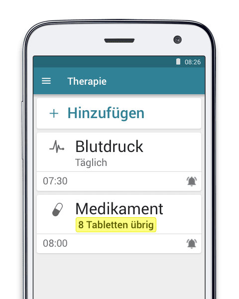 Barrierefreie Medikamentenerinnerung: MyTherapy unterstützt die Funktionen TalkBack und VoiceOver