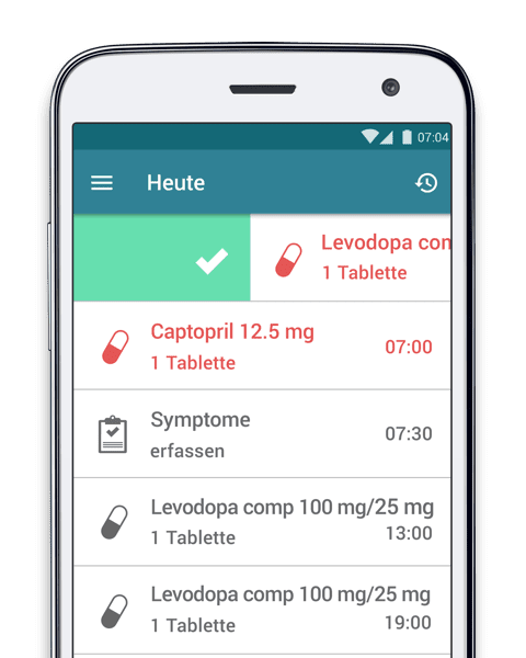 MyTherapy App für Menschen mit Parkinson