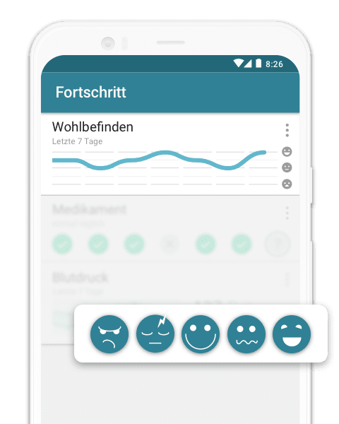 MyTherapy App für die Behandlung von Multipler Sklerose