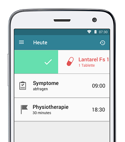 Der rheumatoide Arthritis Behandlungsplan als App