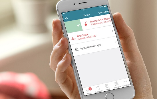 Eine App für Menschen mit Herzschwäche