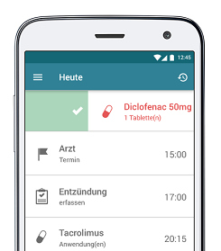 Medikamente, Termine u.v.m. alles zu SLE in einer App