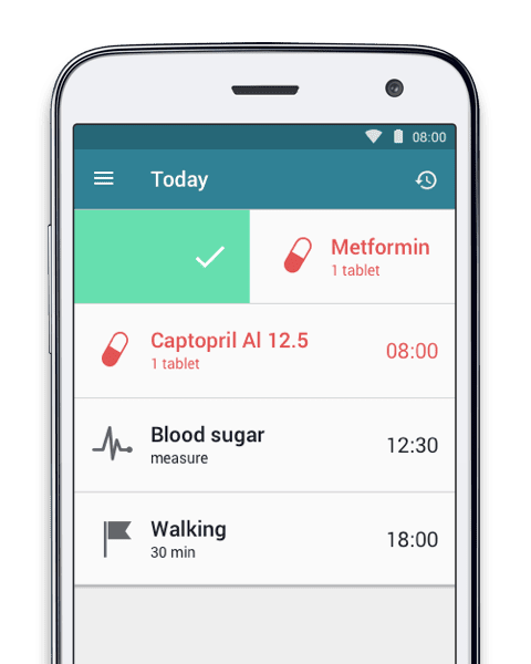 MyTherapy App for Type 2 Diabetes