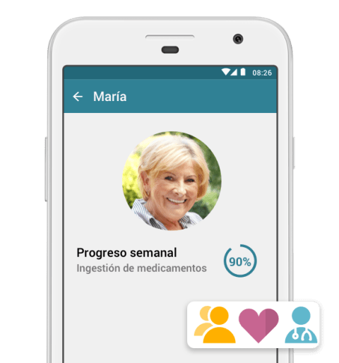 Recordatorio de medicamentos MyTherapy: Captura de pantalla del equipo